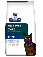 Hill's Prescription Diet Feline m/d Diabetes корм для кошек при диабете Курица