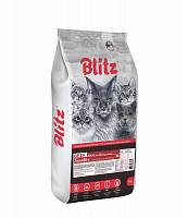 BLITZ ADULT CAT BEEF  сухой корм для взрослых кошек говядина