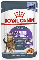 Консервы для взрослых кошек Royal Canin Appetite Control Care предрасположенных к набору лишнего веса, желе, пауч
