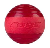 Rogz Мяч "Поймай меня!" Squeekz -прыгает на земле-плавает в воде, 64 мм, красный