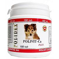 Polidex витамины для щенков и собак мелких и средних пород  Поливит-Кальций плюс