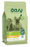 Oasy Dry Dog Adult Small сухой корм для взрослых собак мелких пород с курицей - 1 кг