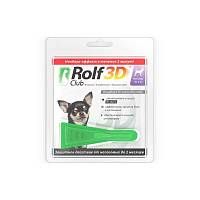 ROLF CLUB 3D Капли от блох и клещей для собак до 4кг
