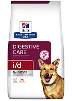 Hill's Prescription Diet i/d Digestive Care корм для собак при расстройствах пищеварения, ЖКТ, с курицей