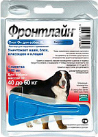 Фронтлайн СПОТ-ОН XL капли для собак от 40 до 60 кг, 1 пипетка