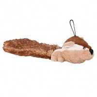 TRIXIE игрушка для собак "Бурундук с длинным хвостом", плюш 30см