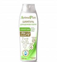 Шампунь для щенков и котят Animal Play, Гипоаллергенный  с протеинами пшеницы и витаминами 250 мл