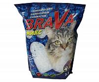 BraVa наполнитель для кошачьего туалета силикагелевый Микс