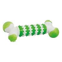 Грызлик Ам Игрушка для собак Косточка Dental Nylon 18,5 см, Зеленый