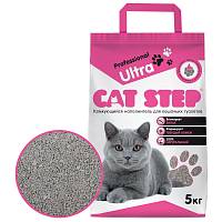 Cat Step Professional Ultra наполнитель для кошачьего туалета комкующийся, минеральный