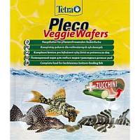 TetraPleco Veggie Waffers корм-пластинки с добавлением цуккини для донных рыб