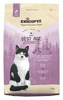 Chicopee CNL Cat Senior Best Age сухой корм для пожилых кошек с птицей - 1,5 кг