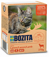 Консервы для кошек BOZITA Lamb Tetra Pak кусочки в желе с ягненком