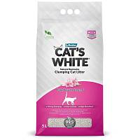 Наполнитель для кошачьего туалета Cat`s White Baby Powder комкующийся, с ароматом детской присыпки