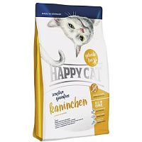 HAPPY CAT Adult Sensitive Grainfree с мясом кролика