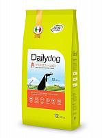 Сухой корм Dailydog Senior Medium&Large Breed для пожилых собак средних и крупных пород с индейкой и рисом - 12 кг