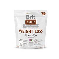 Brit Care Weight Loss сухой корм для собак для склонных к полноте кролик с рисом