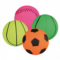 TRIXIE набор мячиков, ворсо-резина ф4см+ф4,5см, 52шт.