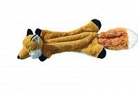 GiGwi Шкурка лисы с пищалками, для тренинга, без наполнителей для собак