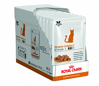 Royal Canin Senior Consult Stage 1 консервы для кастрированных котов и кошек старше 7 лет, кусочки в соусе (пауч)