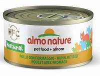Almo Nature Legend консервы для кошек с курицей и сыром