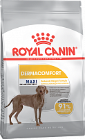 Royal Canin Maxi Dermacomfort для собак крупных пород склонных к кожным раздражениям и зуду