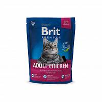 Brit Premium Cat Adult Chicken сухой корм для кошек со вкусом курицы и печени