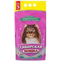 Сибирская Кошка наполнитель для длинношерстных кошек Экстра комкующийся