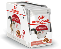 Royal Canin Instinctive консервы для кошек старше 1 года, в соусе (пауч)