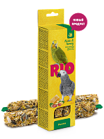 Лакомство для попугаев с медом и орехами RIO Палочки