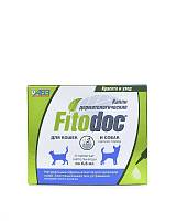 Капли для мелких пород собак и кошек АВЗ FITODOC дерматологические, 4 пипетки*0,6 мл