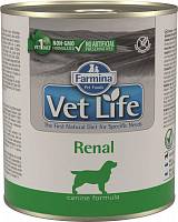 FARMINA VET LIFE NATURAL DIET DOG RENAL консервы для собак паштет диета при заболеваниях мочевыводящих путей