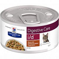 Hill's Prescription Diet i/d Digestive Care Stews корм для кошек рагу с курицей и добавлением овощей при заболеваниях ЖКТ
