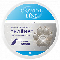 Apicenna Crystal Line ГУЛЕНА защитный воск для лап собак, 90 гр 