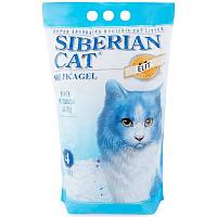 Сибирская Кошка наполнитель для кошачьего туалета Элита, силикагель (синие гранулы)