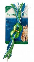 Aromadog Feline Clean Dental игрушка для кошек Колечко прорезыватель с лентами, резина