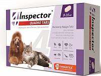 Таблетки для кошек и собак 8-16 кг Inspector QUADRO