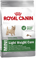 Royal Canin Mini Light Weight Care собакам старше 10 месяцев, мелких пород склонных к избыточному весу