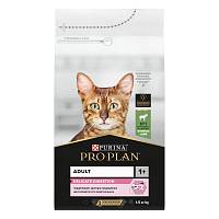 Сухой корм Pro Plan для взрослых кошек с чувствительным пищеварением или с особыми предпочтениями в еде, с высоким содержанием ягненка