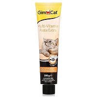 Gimcat Паста "Мульти-Витамин" для кошек, 200г +Gimcat Паста "Мальт-Софт-Экстра" для кошек, 20г