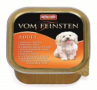 Animonda Vom Feinsten Classic консервы для собак домашняя птица и телятина