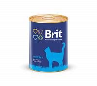 Brit консервы для кошек с индейкой