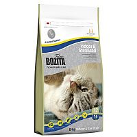 BOZITA Feline Indoor&Sterilised для домашних и стерилизованных кошек с курицей и рисом + 300 гр