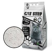 Cat Step Compact White Carbon наполнитель для кошачьего туалета комкующийся минеральный