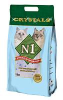 Crystals №1 наполнитель для кошек с голубыми кристаллами силикагелевый