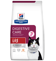 Hill's Prescription Diet i/d Digestive Care корм для кошек при расстройствах прищеварения жкт с курицей