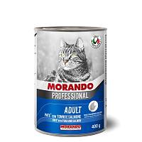 Консервы для кошек Morando Professional паштет с тунцом и лососем