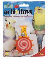 Игрушка для птиц JW, Activitoy Hypno Wheel, Штурвал с бубенчиками