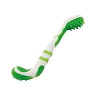 Грызлик Ам Игрушка для собак Зубная щетка Dental Nylon 27,5 см, Зеленый