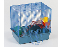 Велес Клетка "Lusy Hamster-2к" для грызунов 2-х этажная (комплект)